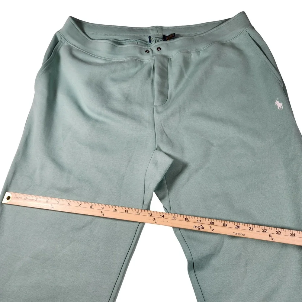 Polo Ralph Lauren Joggers Sweatpants Mint Green‎ Pony Logo Mens Size 2XLT